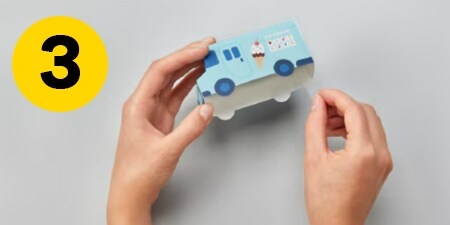 Étape 3 - coller le modèle d'automobile
