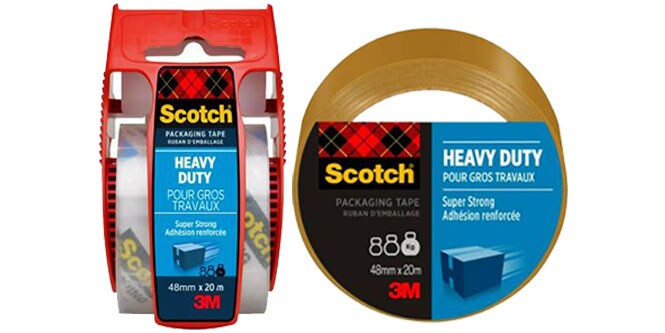 Gamme de rubans d’emballage Scotch® très résistants
