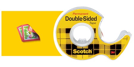 Ruban double face Scotch® et exemple d’utilisation : projet de loisir créatif
